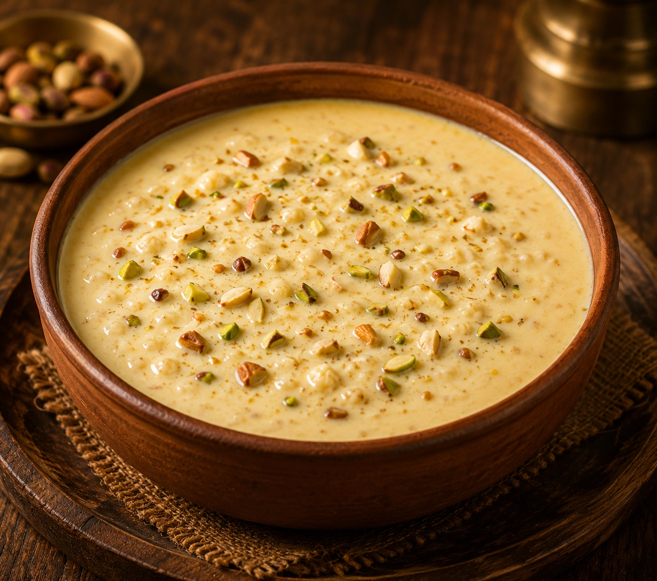 Basundi served for catering events in Thanjavur