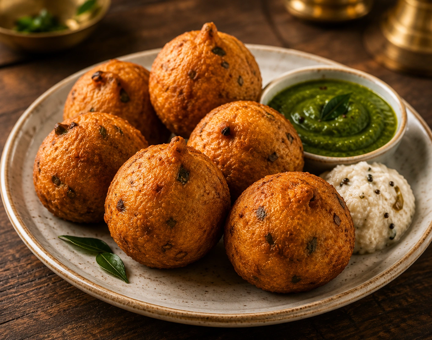 Bonda served for catering events in Thanjavur