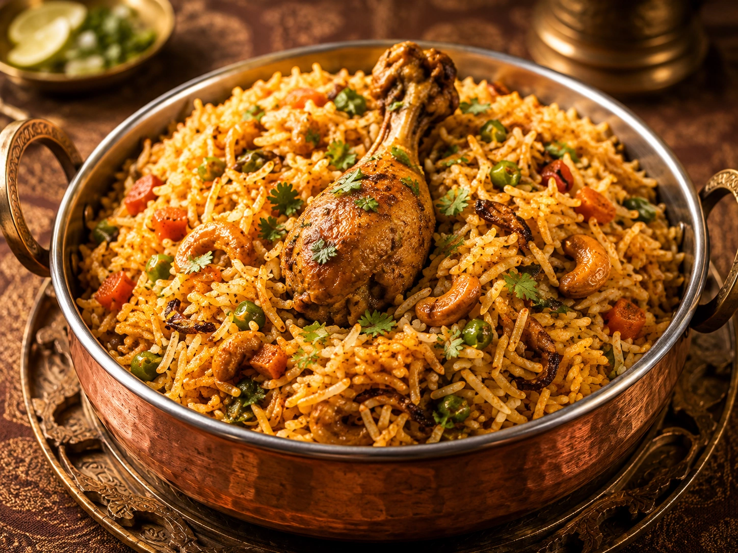 Chicken Biryani served for catering events in Thanjavur