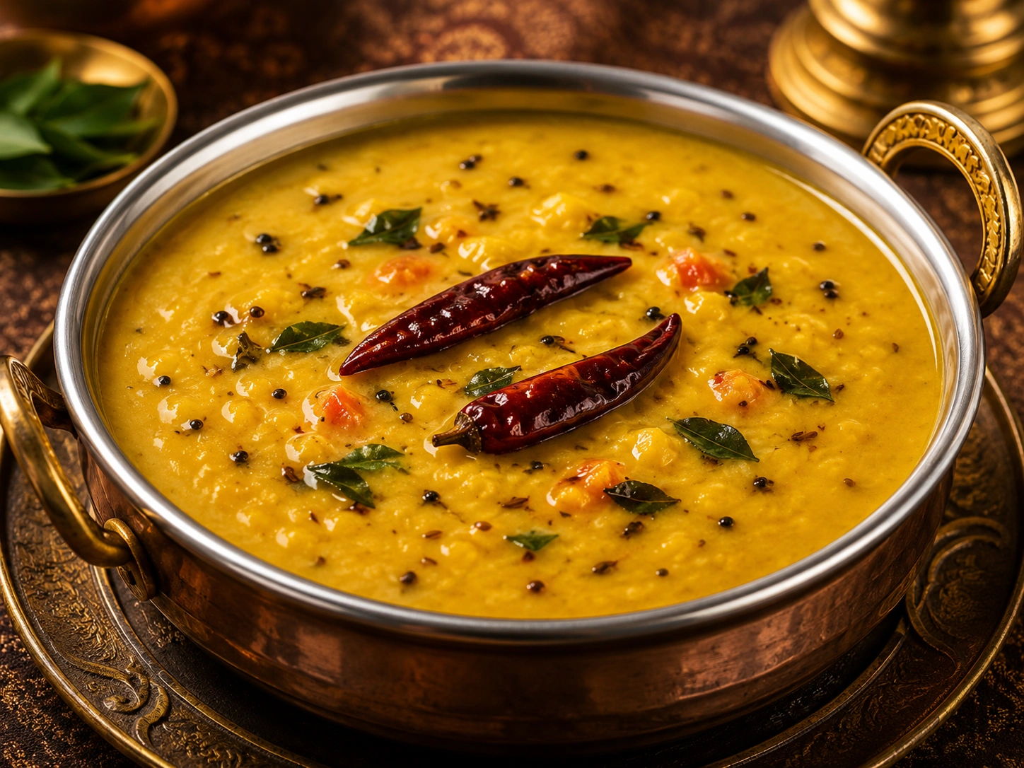Dal Tadka served for catering events in Thanjavur