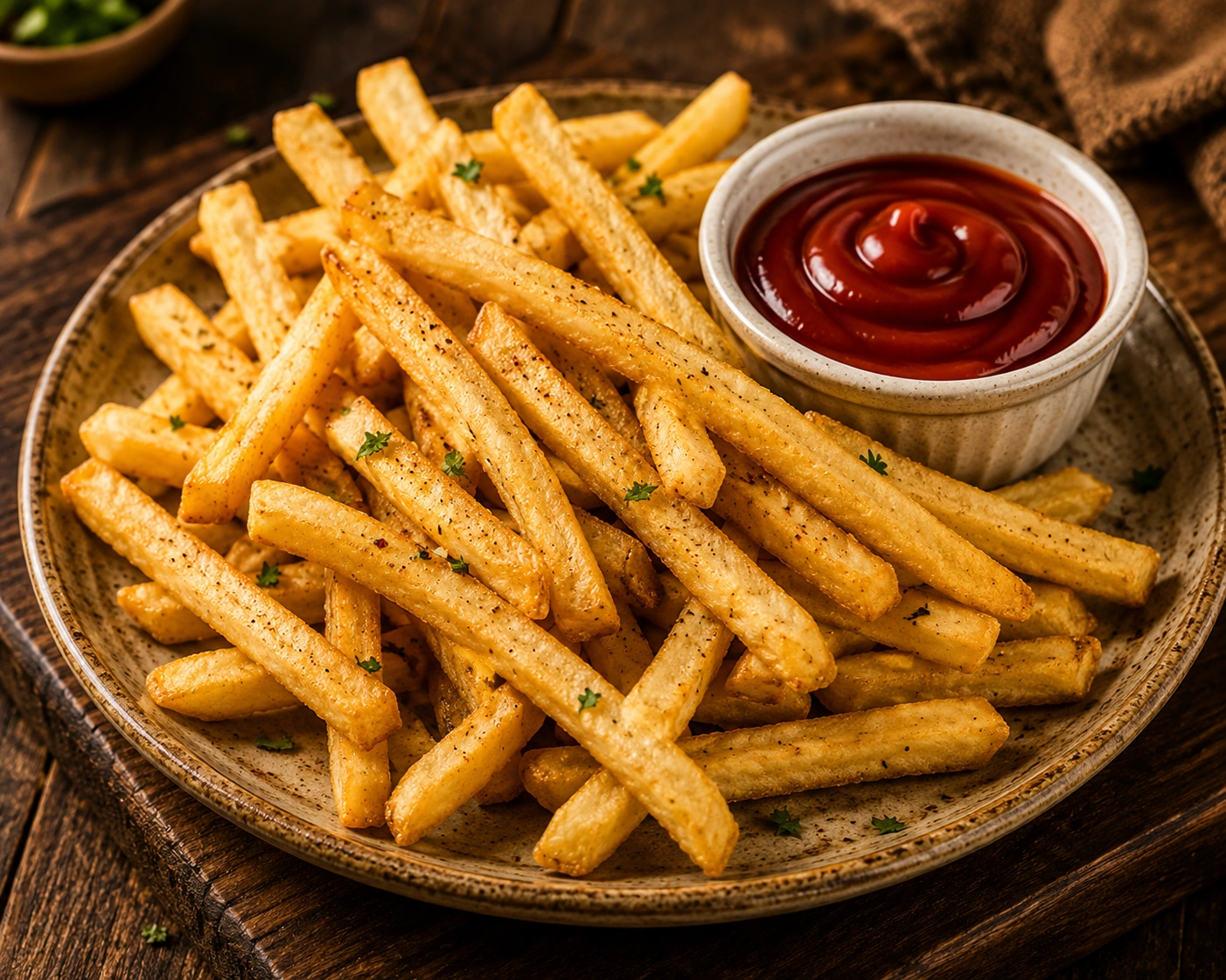French Fries served for catering events in Thanjavur