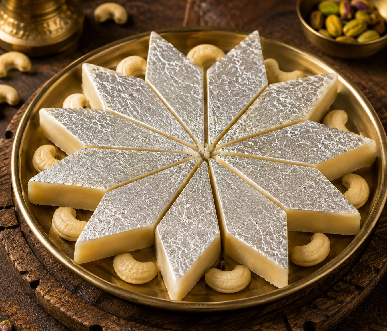 Kaju Katli served for catering events in Thanjavur