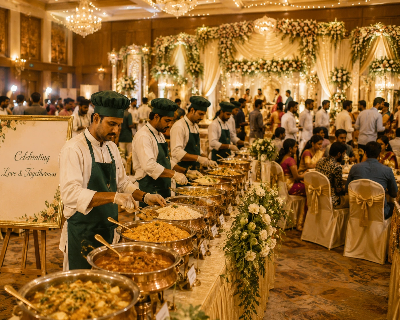 Expanding celebrations at Mathi Caterings in Thanjavur