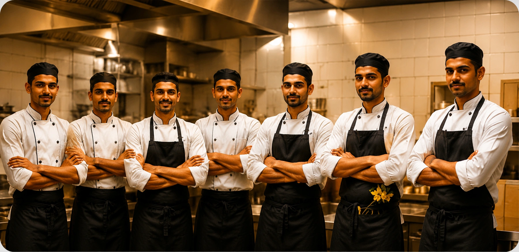 Mathi Caterings catering team