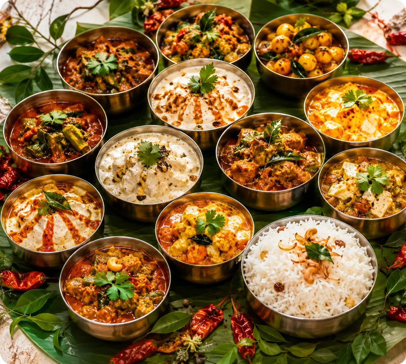 Multi cuisine catering by Mathi Caterings in Thanjavur