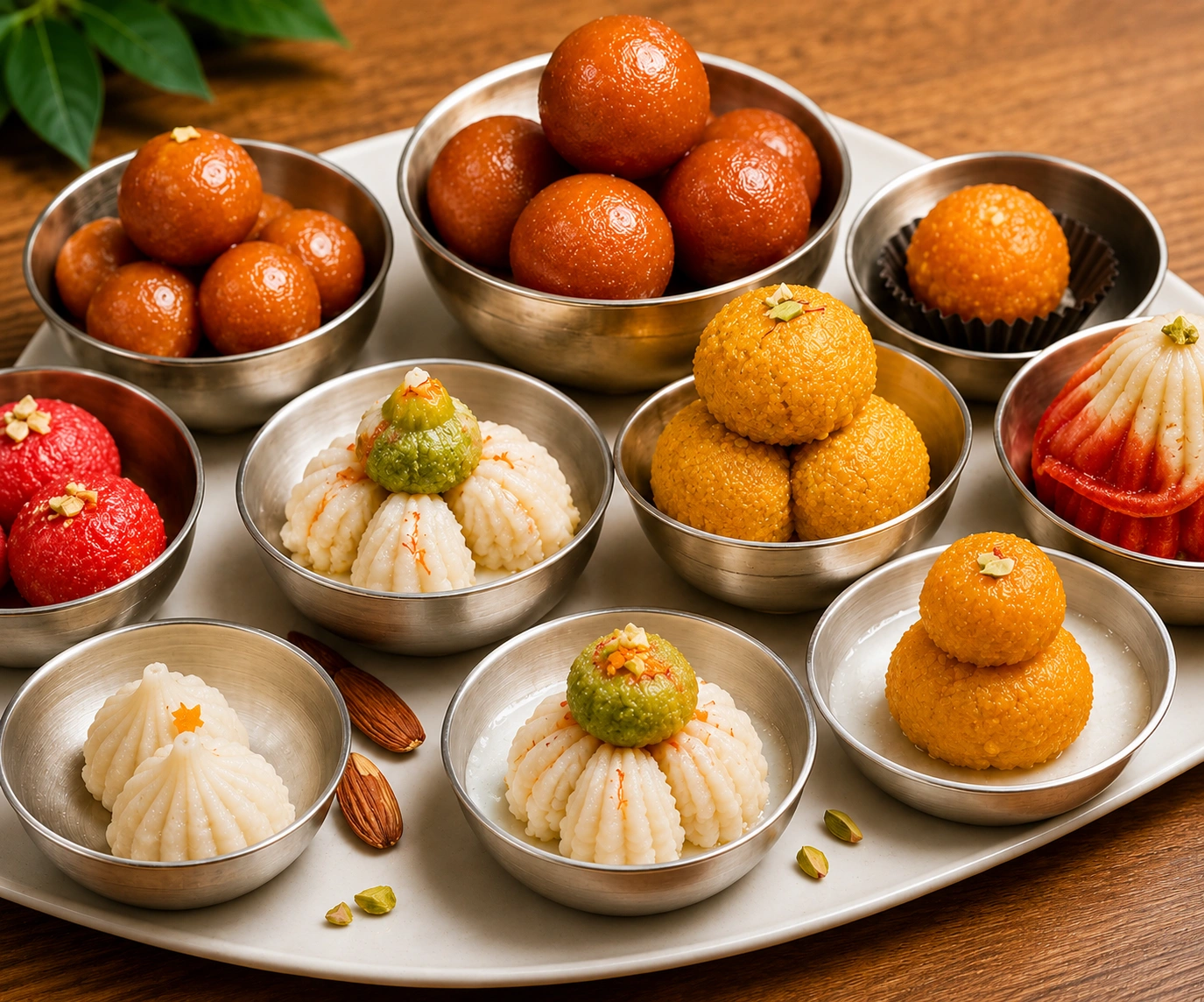 Sweets and dessert service by Mathi Caterings in Thanjavur