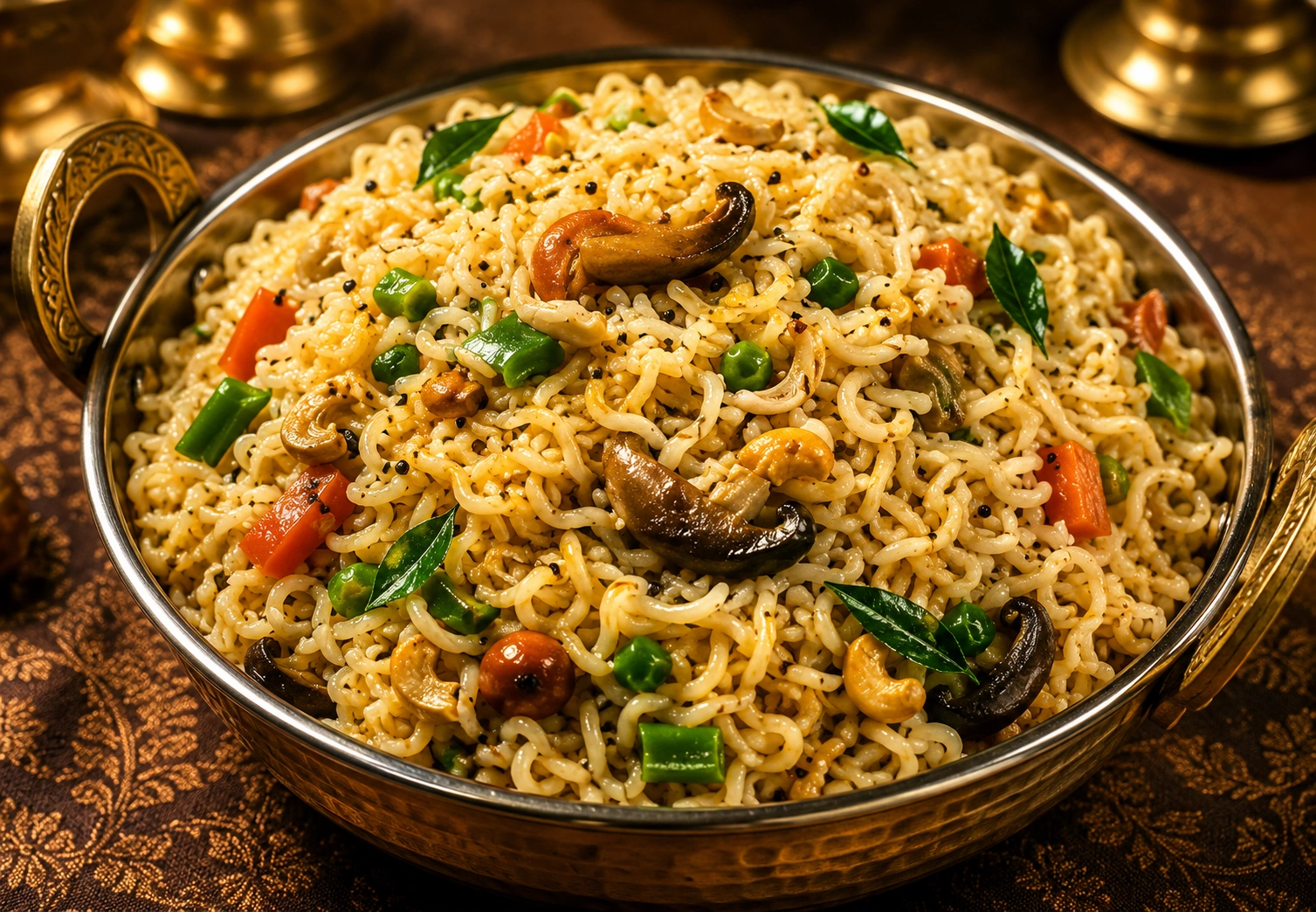 Veg Biryani served for catering events in Thanjavur