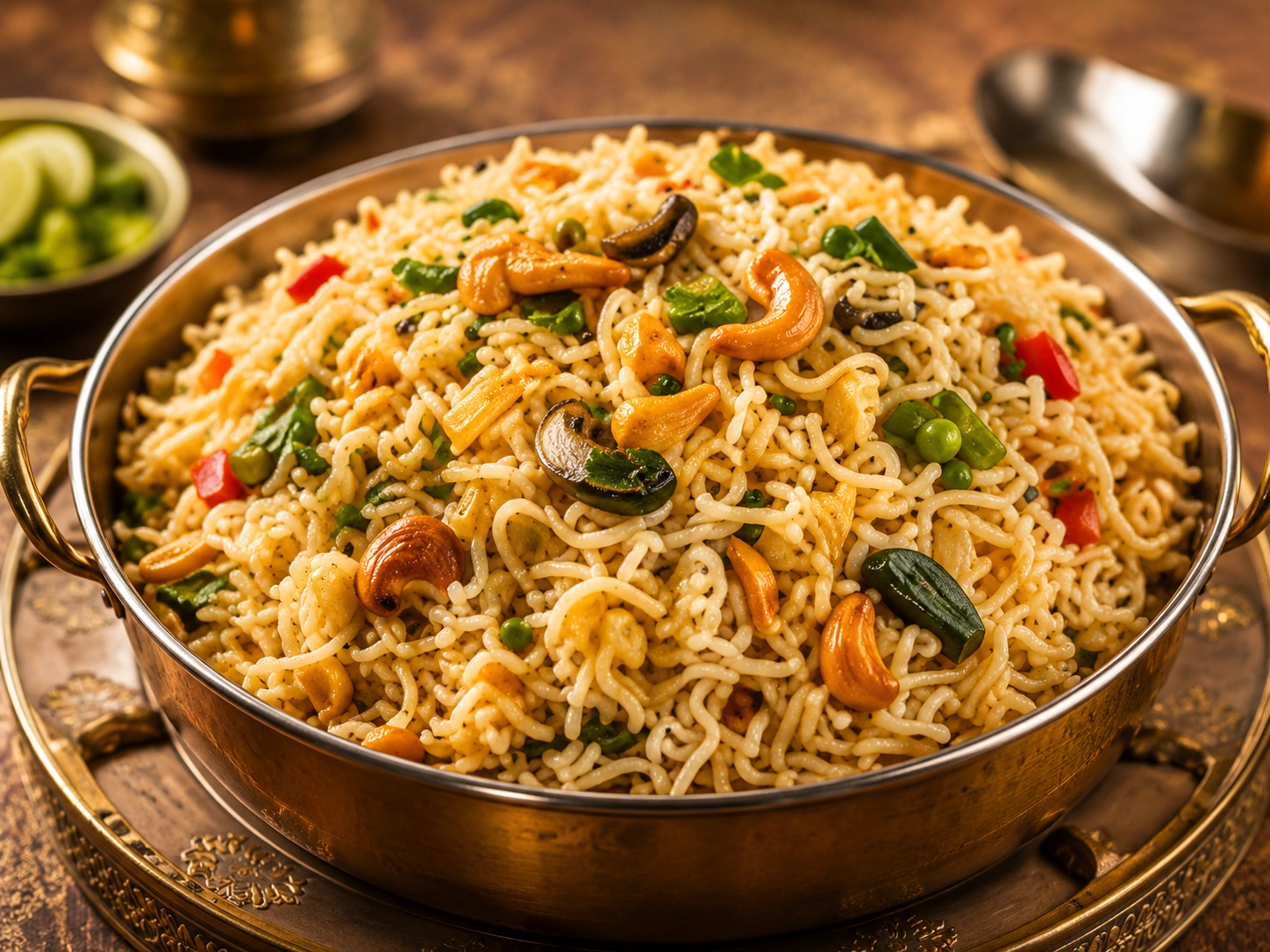 Veg Pulao served for catering events in Thanjavur